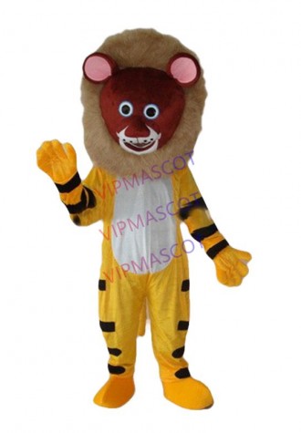 Rapid MaKe Can be washed with water EVA Material Helmet MaKe Yellow body Lion Mascot Costumes cartoon Apparel 391