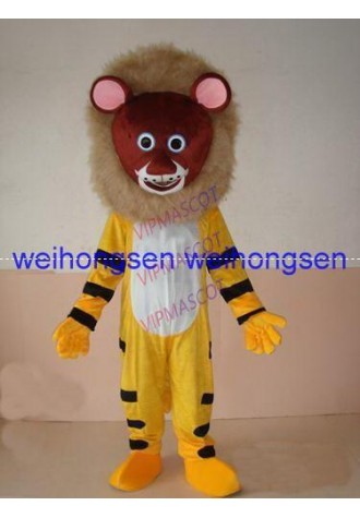 Rapid MaKe Can be washed with water EVA Material Helmet MaKe Yellow body Lion Mascot Costumes cartoon Apparel 391