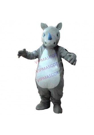 High quality EVA Material Helmet rhinoceros Mascot Costume Cartoon Apparel Halloween Birthday Cosplay 640