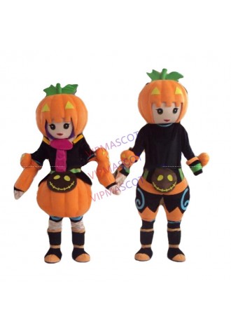 Make EVA Material Halloween Pumpkin Mascot Costumes Crayon Cartoon Apparel Birthday party Masquerade 934