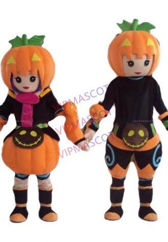 Make EVA Material Halloween Pumpkin Mascot Costumes Crayon Cartoon Apparel Birthday party Masquerade 934