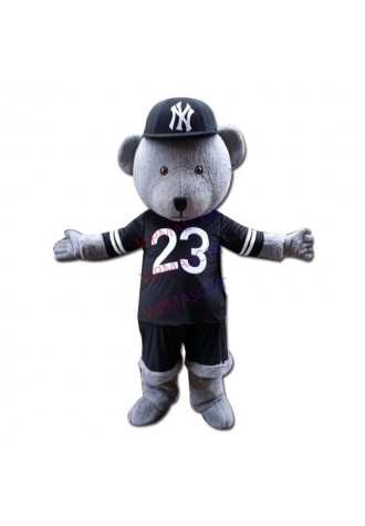 Custom Teddy Bear Mascot Costume Adult Size Costume With A Mini Fan Inside Head For Commercial Advertising Carnival Party