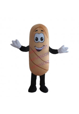Custom Bread Mascot Costume Adult Size Costume With Fan Inside Head For Advertising Carnival Gourmet Festival