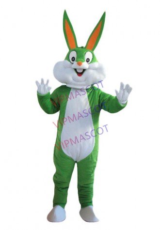 Bunny Mascot Costumes Rabbit and Bugs Bunny Adult mascot Rabbit Cartoon Character Costumes Mascot fancy dress Halloween
