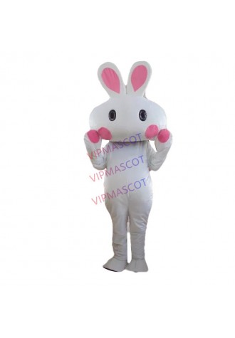 Moon Festival jadeRabbit Mascot Bugs Rabbit Hare Easter Adult Mascot cosplay costumes high quality mascotte costum Fancy Dress