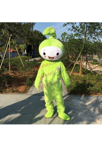 Hot Sale Adult Mascot Costume Cute Big Green Leaf Mascot Halloween Party Costume Dress Cartoon Character Mascot Costume