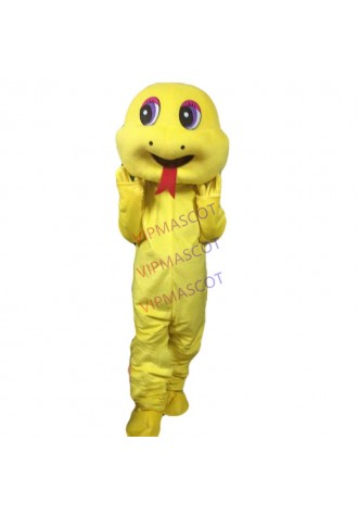 Animal Cute Snake Mascot Costume Christmas Fancy Dress Halloween Mascot Costume for Halloween party event