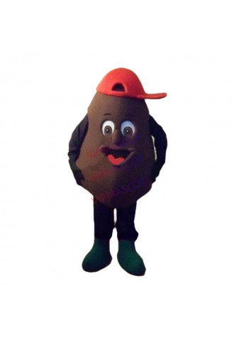 Coffee beans Mascot Costumes Beans Cartoon Apparel advertisement costumes Halloween Birthday party