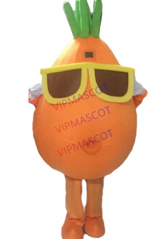 New Mascot Costume Adult Character Costume Mascot As Fashion Free Shipping Cosplay Wear Glasses of Carrots Vegetable Mascot