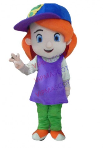 Cool Debby Maiden Mascot Costumes Girl Maid Cartoon Apparel advertisement costumes Halloween Birthday party