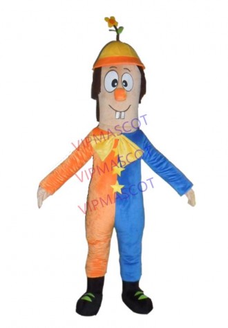 Funny Clown Costume Cosplay Outfits Adult Size Cartoon Mascot costume For Carnival Festival Commercial Dress