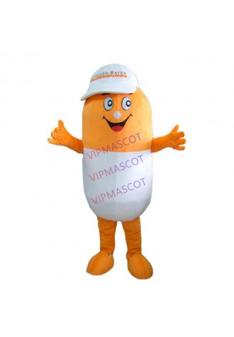 Funny Pill Costume Cosplay Outfits Adult Size Cartoon Mascot costume For Carnival Festival Commercial Dress