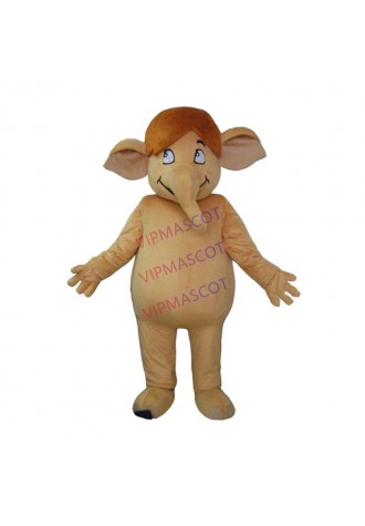 Elephant Custom Mascot Costume Adult Cartoon Animal Cosplay Costume With Fan For Commercial Advertising promotion