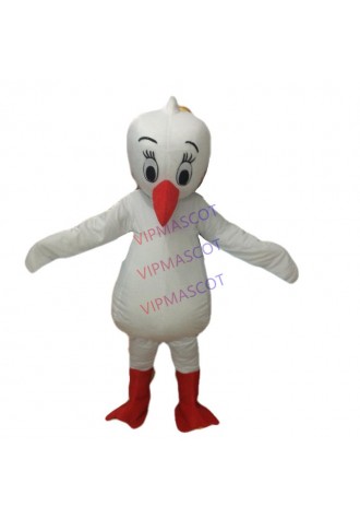 White Pigeon Dove Petrel Sea Swallow Haishen Salangane Bird Mascot Costume Adult Character Shop Celebration Advertising Mascot