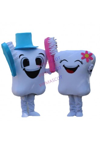 Factory direct EVA Material tooth Mascot Costume Cartoon Apparel Dental health advertisements and publicity