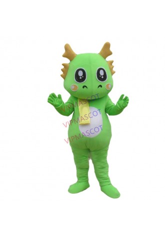 Green Dragon Mascot Costume for Adults Hot Sell Party Costumes Carnival Costumes Fancy Dress Costumes