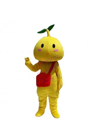 Latest High Quality Custom Orange Mascot Costumes Fruit Theme Cosplay Mascot Costumes for Sale Holiday Special Clothing