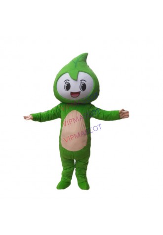 Cartoon Charactors Leaf Mascot Costume Leaves Mascot Costumes for Sale Fancy Dress Carnival Halloween Clothings Can Add Logo