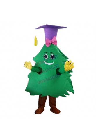 Doctor tree mascot costume Christmas tree mascotter cartoon fancy dress costume Halloween Fancy Dress Christmas Cosplay Party