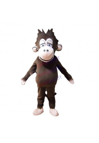 Monkey Mascot Costumes Cartoon Fancy Dress for Adult Animal Large Orangutan Apparel Halloween Party Outfit
