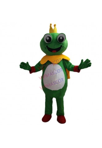 Frog Mascot Costume Cartoon Character Plush Mascot Costumes for Christmas Adult Suit Advertising Events Can Add Logo