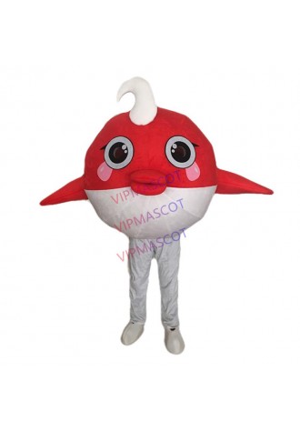 Ocean Fish Mascot Costume Cosplay Theme Mascotte Carnival Costume Cartoon Character Costumes Mascot Christmas Party Suit