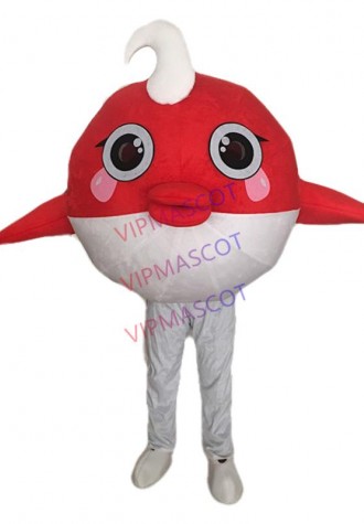Ocean Fish Mascot Costume Cosplay Theme Mascotte Carnival Costume Cartoon Character Costumes Mascot Christmas Party Suit