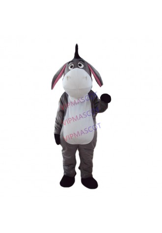 Eeyore Donkey Mascot Costume Winnie Friend Birthday Party Fancy Cosplay Dress Halloween Party Outfit Adult Size