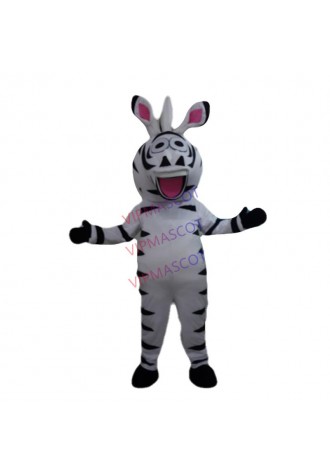Zebra Mascot Costume fancy dress Cartoon Horse Mascot costume Halloween Purim party Birthday party outdoor Performance