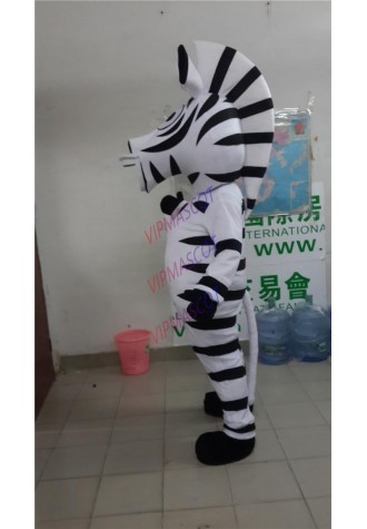 Zebra Mascot Costume fancy dress Cartoon Horse Mascot costume Halloween Purim party Birthday party outdoor Performance