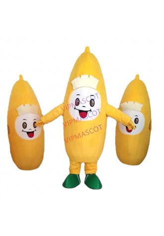The Cutest Banana Mascot Costume EVA Material Cartoon Apparel Fruit Mascot Costumes Adult Size Halloween Party Event
