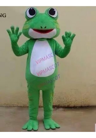 Frog prince mascot costume Cartoon Character Feature Costume Cosplay for Halloween Purim fancy dress