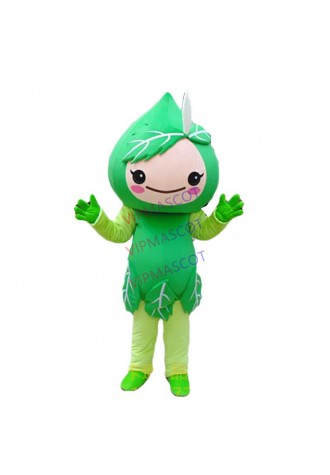 Green Flower  Mascot Costume Custom Fancy Costume Anime Cosplay Mascotte Cartoon Theme Dress Costume