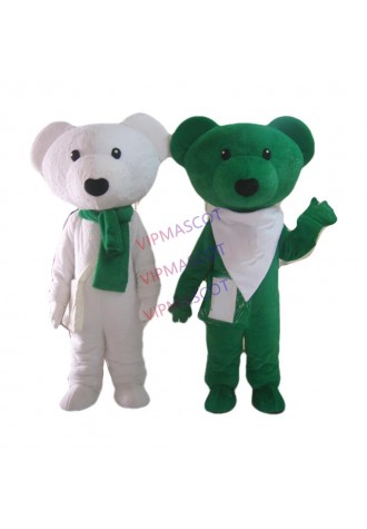 Factory direct marketing bear mascot adult display cartoon costume set mascot costume