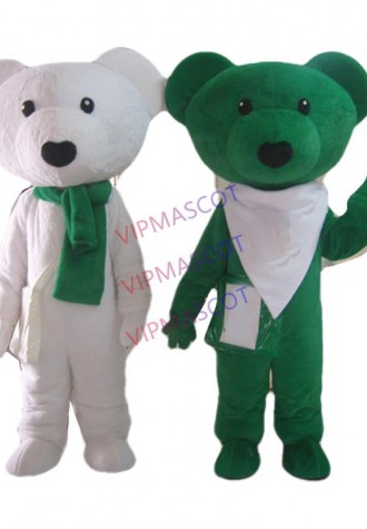 Factory direct marketing bear mascot adult display cartoon costume set mascot costume