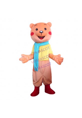 Bear mascot costume adult costume size