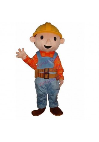 cosplay costumes BOB THE BUILDER ADULT FANCY DRESS MASCOT COSTUME free shipping