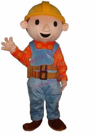 cosplay costumes BOB THE BUILDER ADULT FANCY DRESS MASCOT COSTUME free shipping