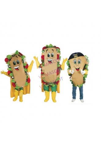mascot sandwich Food Mascot Costume Fancy Dress Cartoon Character Party Carnival Outfit Suit