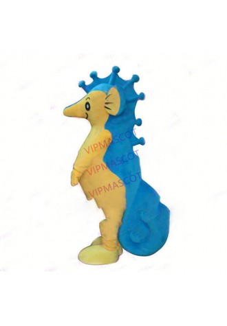 mascot Sea Horse Mascot Costume EPE HEAD Adult Size Sea Horse Sea Creatures Mascotte Outfit Suit EMS FREE SHIP