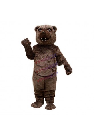 mascot Brown Bear Mascot Costume Fancy Dress Mascota Outfit Suit Carnival Party Costume