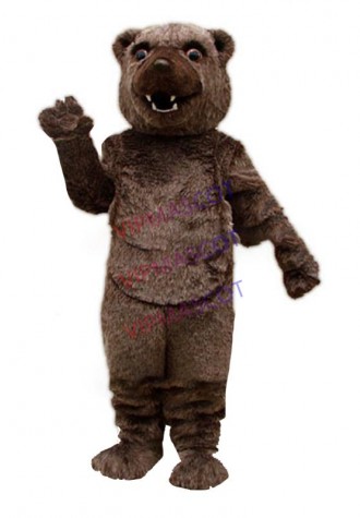 mascot Brown Bear Mascot Costume Fancy Dress Mascota Outfit Suit Carnival Party Costume