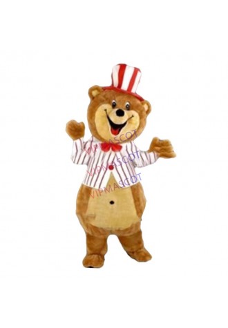 mascot Happy Bear mascot costume custom costume cosplay Cartoon Character carnival costume fancy Costume party