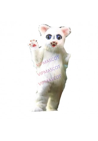 Snowball Kitty cat mascot costume custom fancy costume theme cosplay kits Cartoon Character anime carnival costume fancy dress