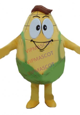 mascot Mr Corn Mascot Costume Gentle Man Plant Mascotte Mascota Outfit Suit Fancy EMS FREE SHIPPING WYT91343