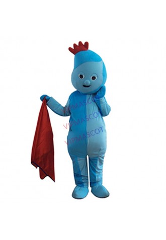 Garden Baby Mascot Costume Igglepiggle mascot costume for Adult Garden Baby Mascot Costume