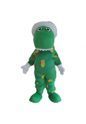 Green Dragon Dinosaur mascot costume fancy dress cosplay costumes  carnival costume kits