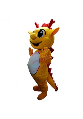 Fast shipping high quality dragon Mascot costume!