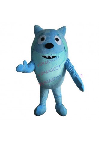 Hot sale Cute Cartoon Character Adult cute blue egg Mascot Fancy Dress Halloween party Costume adult size