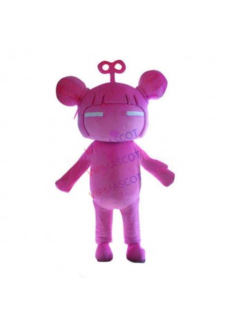 New arrival Cute Cartoon Character Adult cute purple little monster Mascot Fancy Dress party Costume adult size